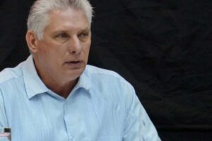 presidente cubano Miguel Diaz canel