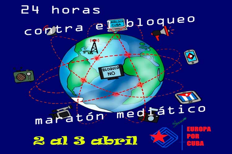 Europa, Cuba, maratón, mediático, bloqueo, EEUU