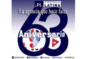 Prensa Latina, aniversario