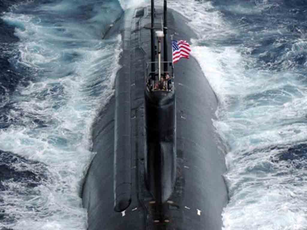 Symbolbild: US-amerikanisches Atom-U-Boot | Bildquelle: Prensa Latina © Na | Bilder sind in der Regel urheberrechtlich geschützt
