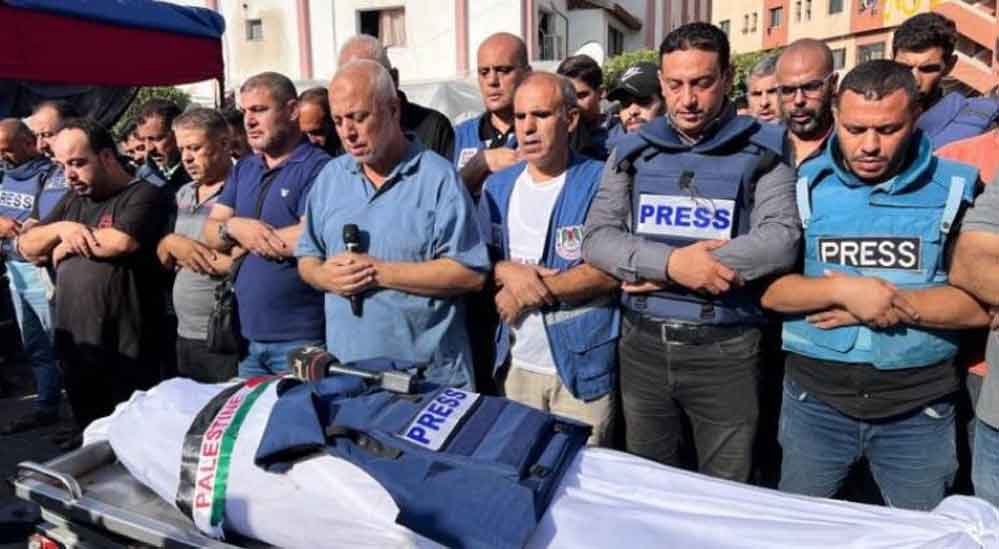 Record murder of journalists in Gaza, US group denounces - Prensa Latina