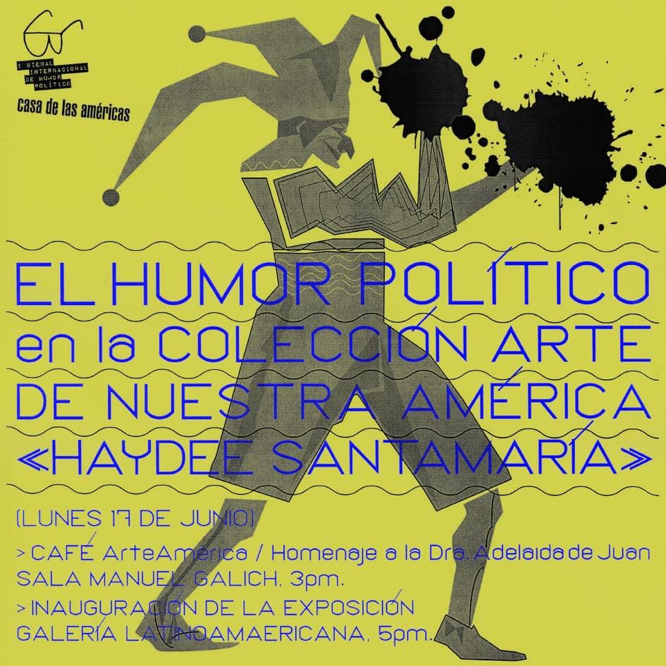  Casa de las Americas exhibits a political humor collection