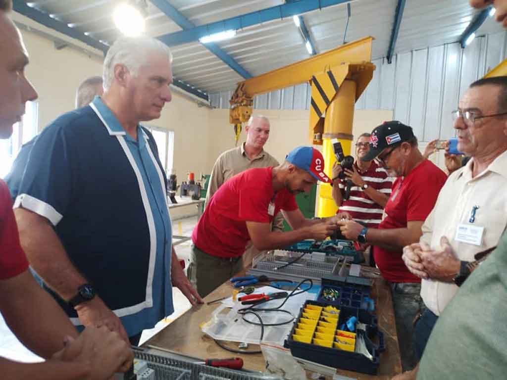 cuban-president-inaugurates-public-works-in-sancti-spiritus