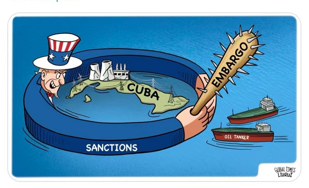 chinese-press-denounces-us-blockade-facing-cubas-energy-crisis