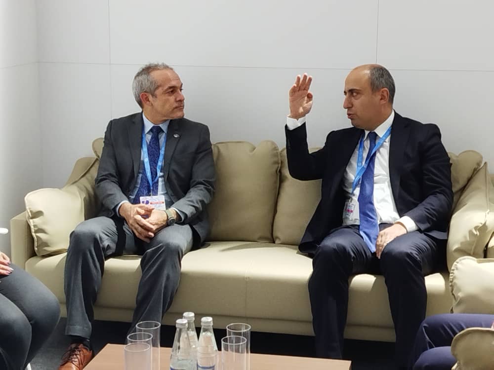 science-ministers-of-cuba-and-azerbaijan-meet-during-cop29